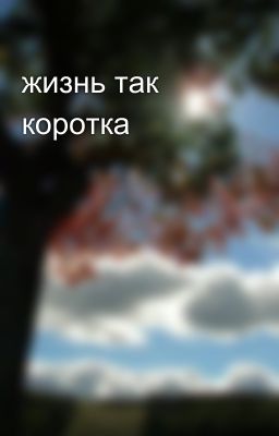 жизнь так коротка