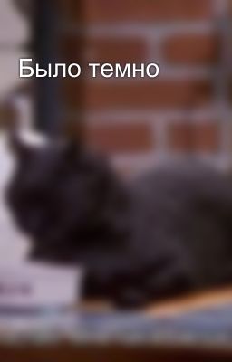 Было темно